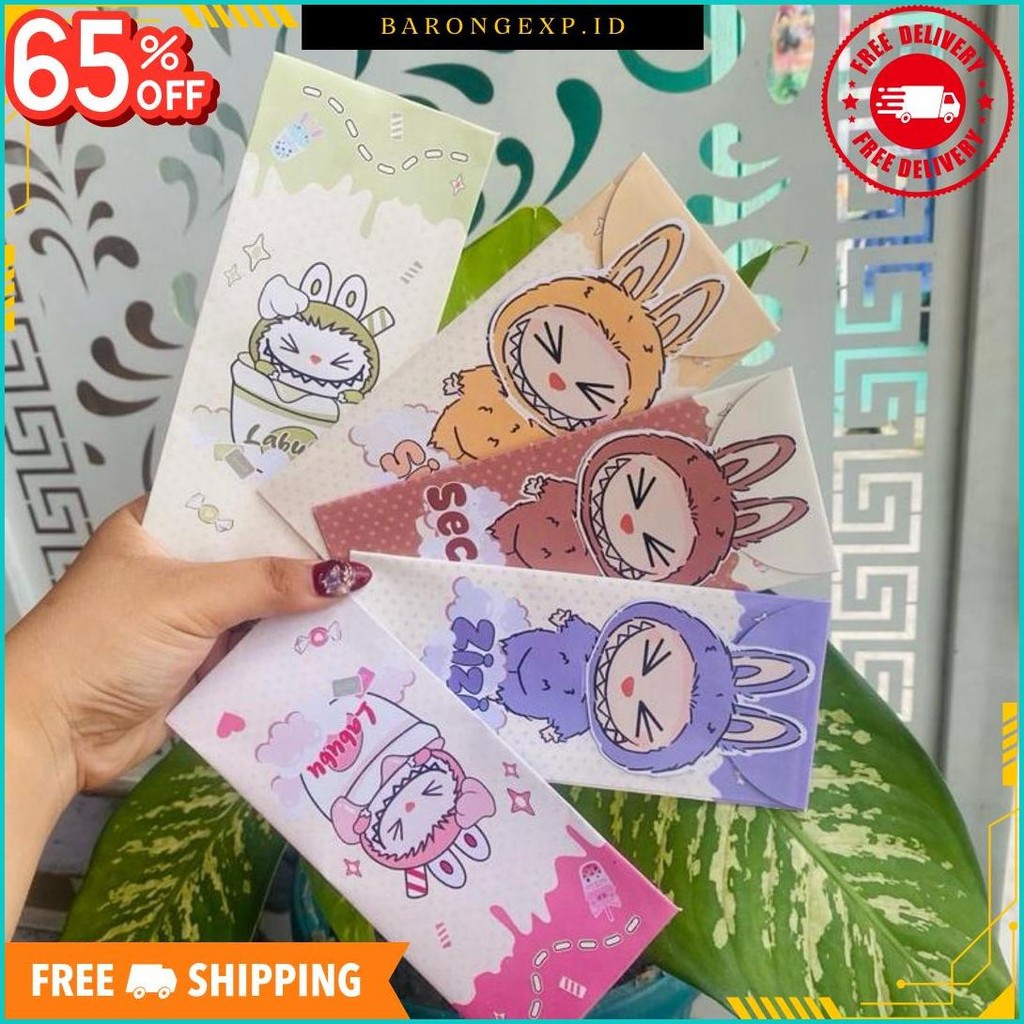

Amplop Jumbo Karakter Sanrio & Labubu - Amplop Lebaran Amplop Natal Amplop Imlek 2025 Gratis Ongkir