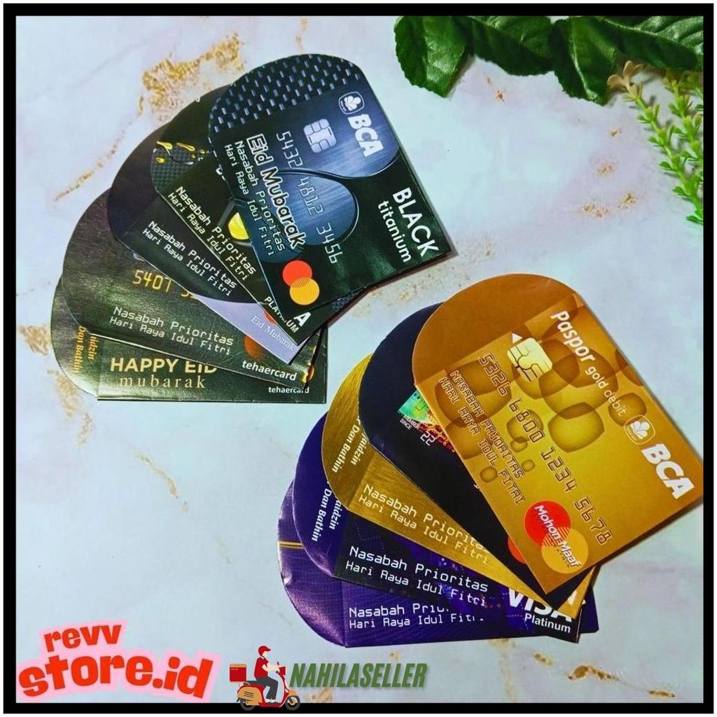 

(10 Pcs) Amplop Lebaran Motif Atm 2025 Bisa Cod