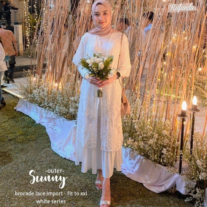 SUNNY OUTER JUMBO KEKINIAN OUTERWEAR JUMBO OUTER WANITA OUTER BRUKAT