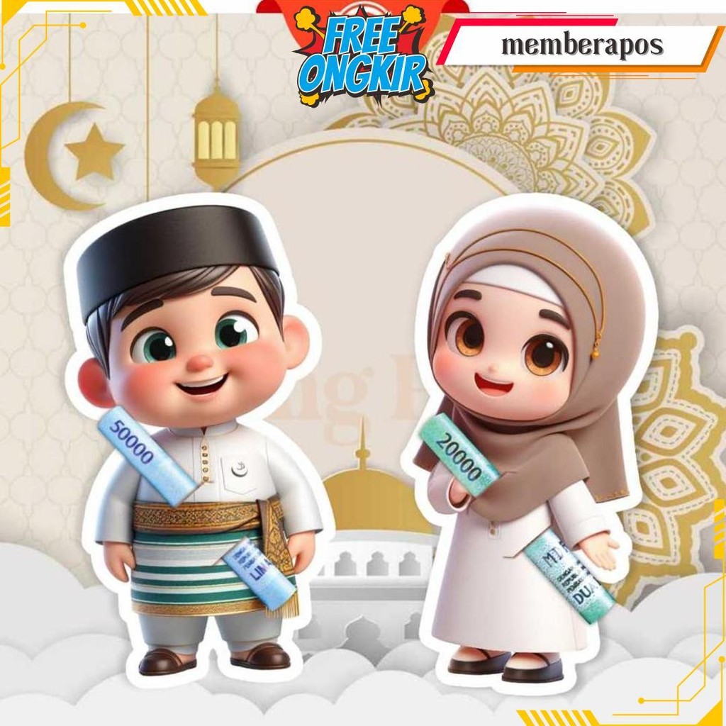 

1 Pack Amplop Karakter 2025 Amplop Lebaran Angpau LucuIsi10Pcs Terlaris