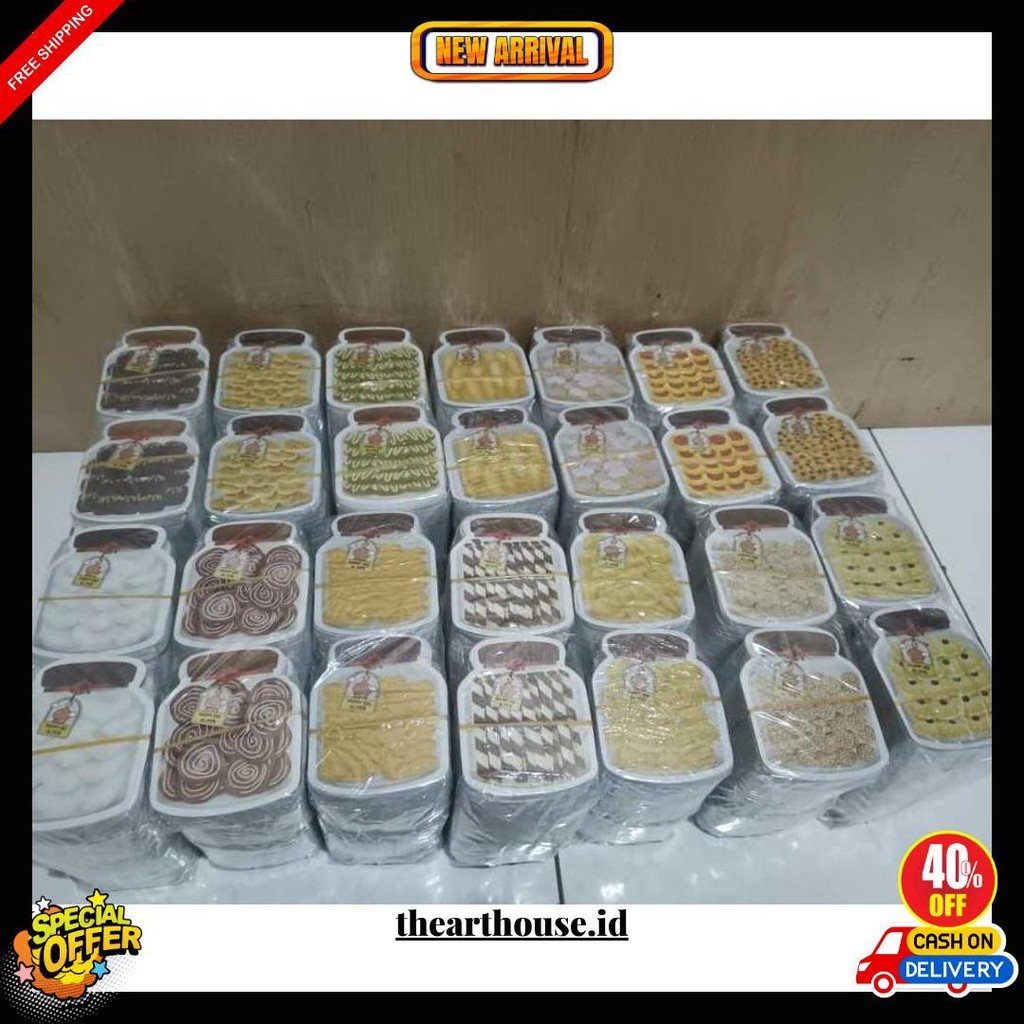 

Amplop Lebaran 3D Motif Toples Kue Cod