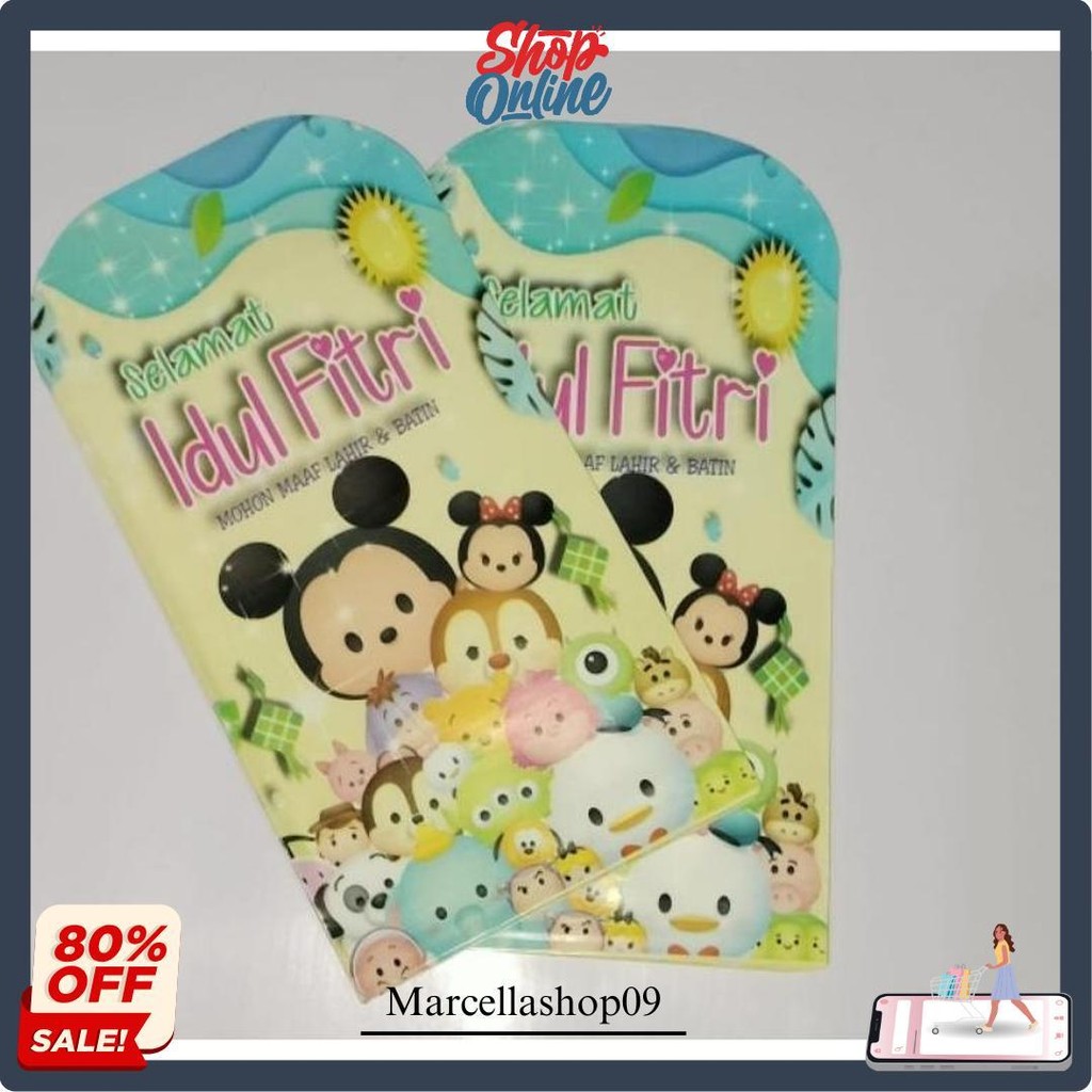

Amplop Lebaran 100 Lembar Motif Karakter Angpao Lebaran Idul Fitri 2025 Campur Karakter Free Plastik 10 Lbr Original Produk