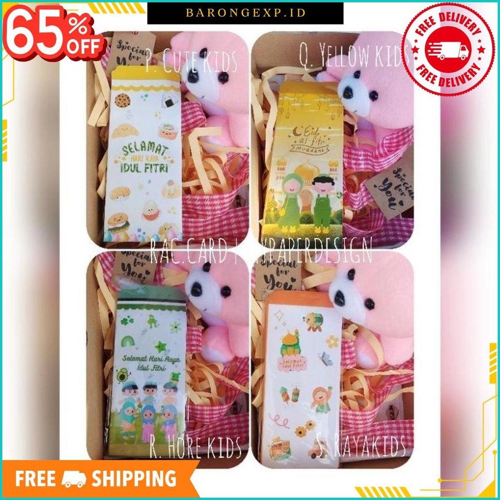 

(Jadian Isi 10 Pcs) Amplop Lebaran Panjang Motif Aesthethic Siap Jual Gratis Ongkir