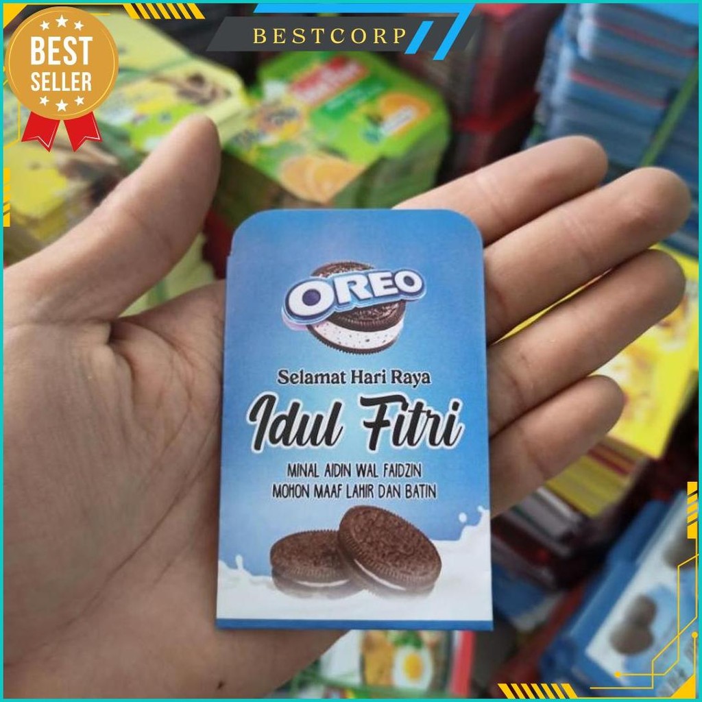 

100 Lembar Amplop Mini Snack Viral,Amplop Lebaran/Ampao Dapat 10 Motif Murah Bisa Cod