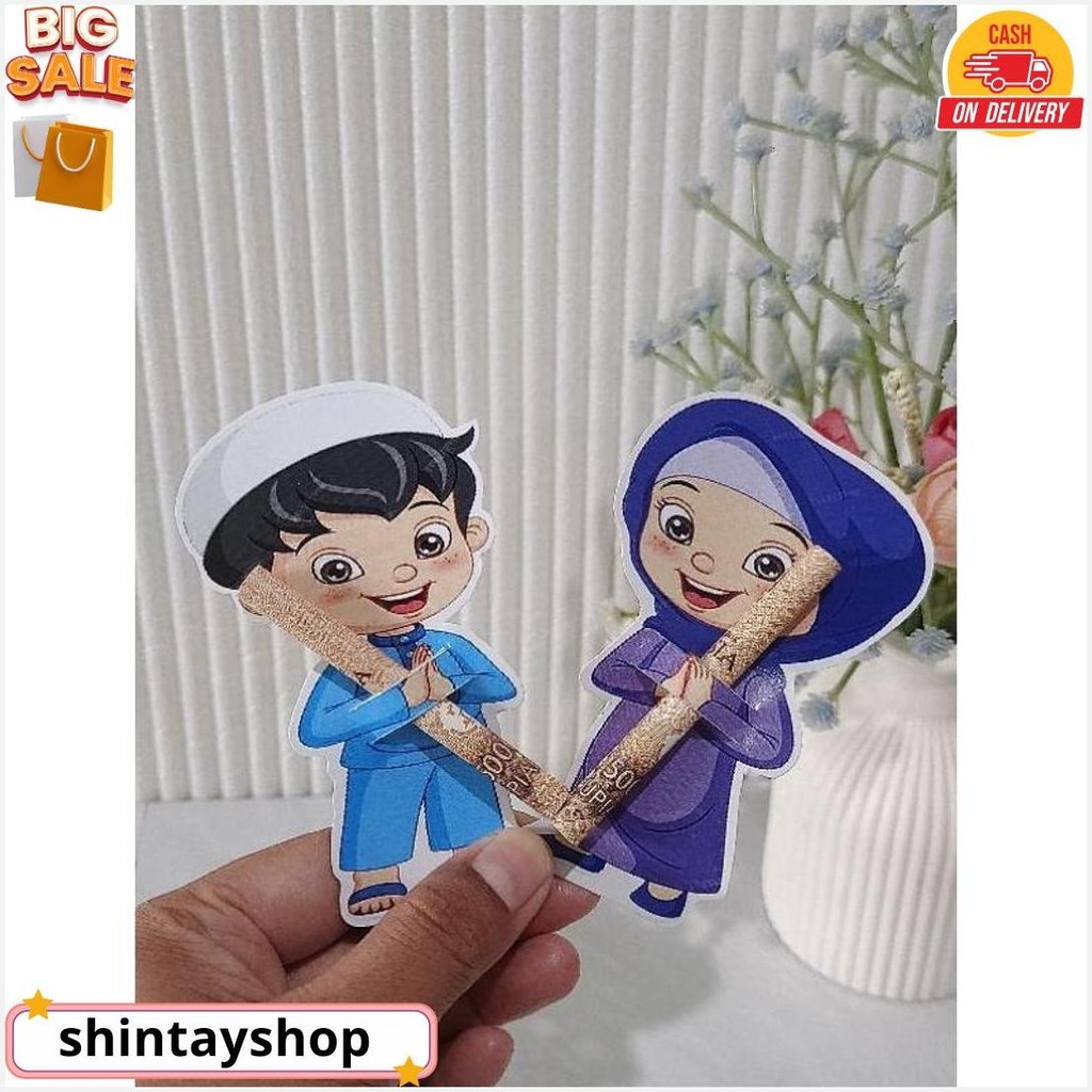 

Amplop Lebaran Unik 24 Pcs / Amplop Peluk Uang Viral Siap Kirim