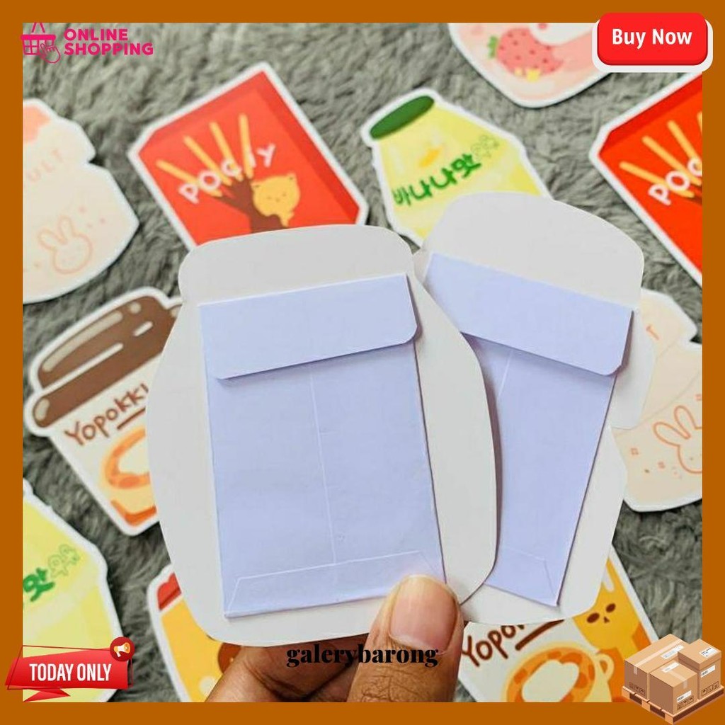 

Amplop Lebaran 3D Karakter Snack Lucu Unik Isi 10 Pcs | Amplop Snack | Amplop Lucu | Amplop Karakter Bisa Cod