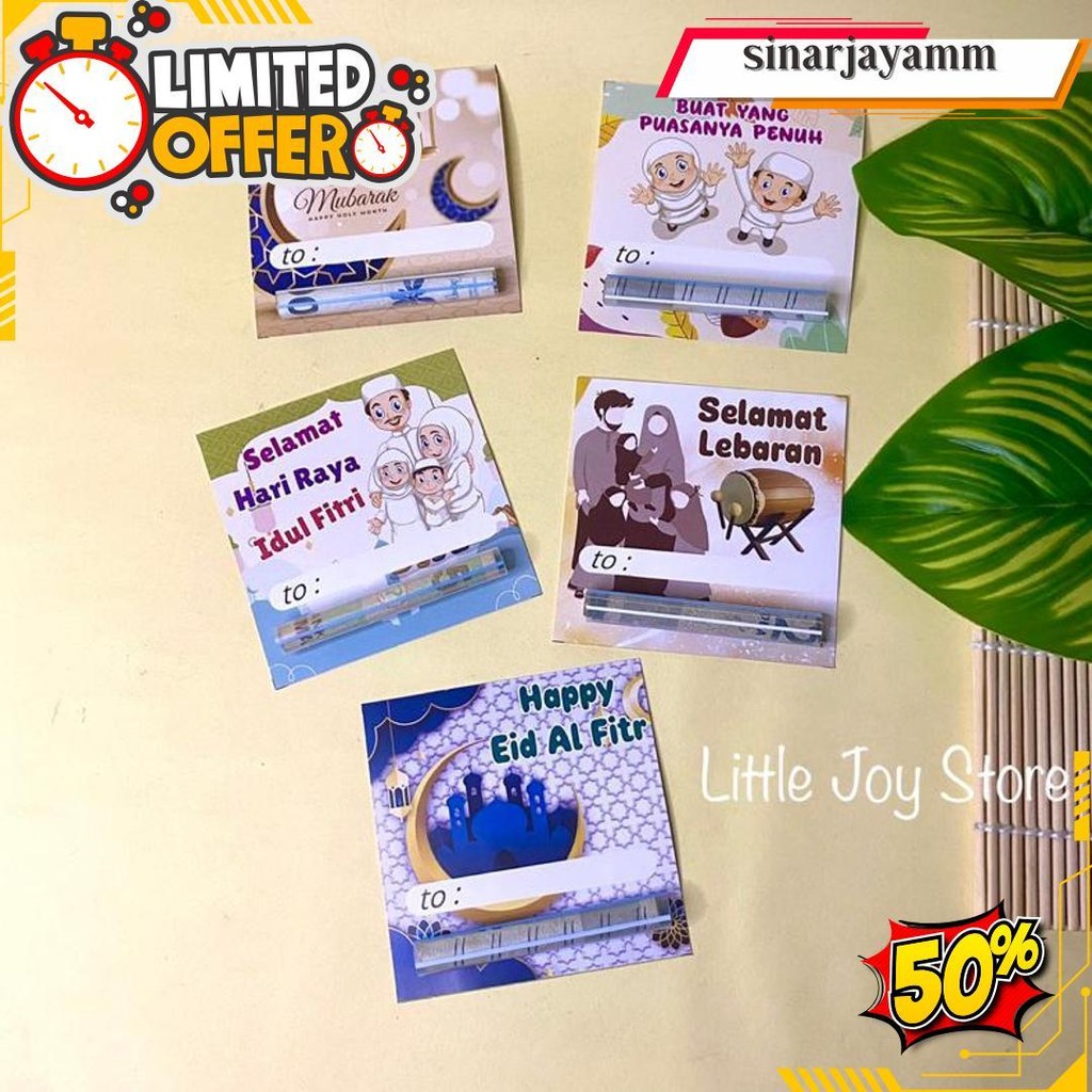 

(10 Pcs) Amplop Lebaran Viral (Amplop Sedotan + Tali + Plastik + Hantag) / Amplop Mini Gift Lebaran Isi 10Pcs Bisa Diisi Coklat Atau Permen Termurah Banget