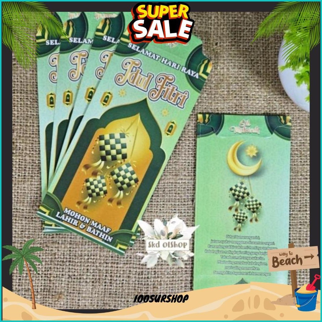 

Amplop Lebaran Ampau Lebaran Masjid Df Ukuran Panjang Isi 5 Lembar Terlaris