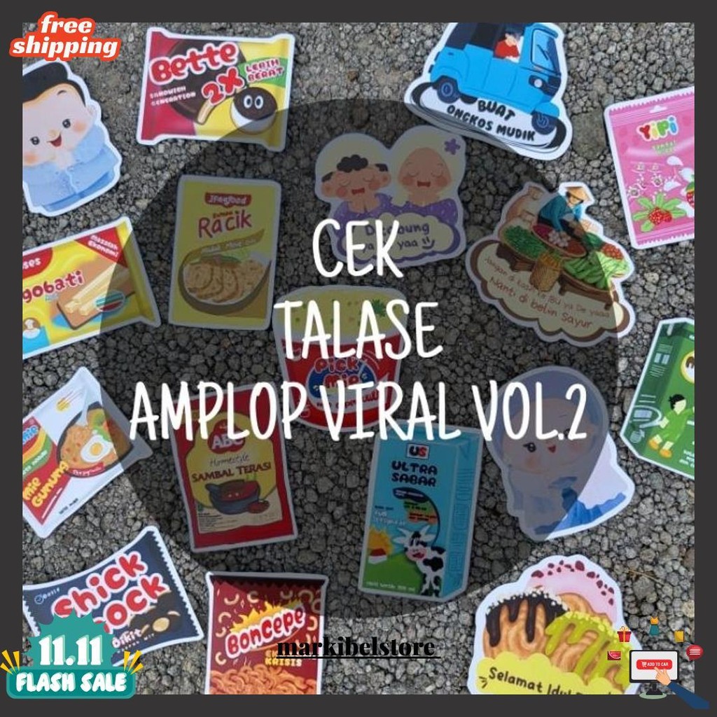 

Amplop Gerobak Buat Jajan Original Produk