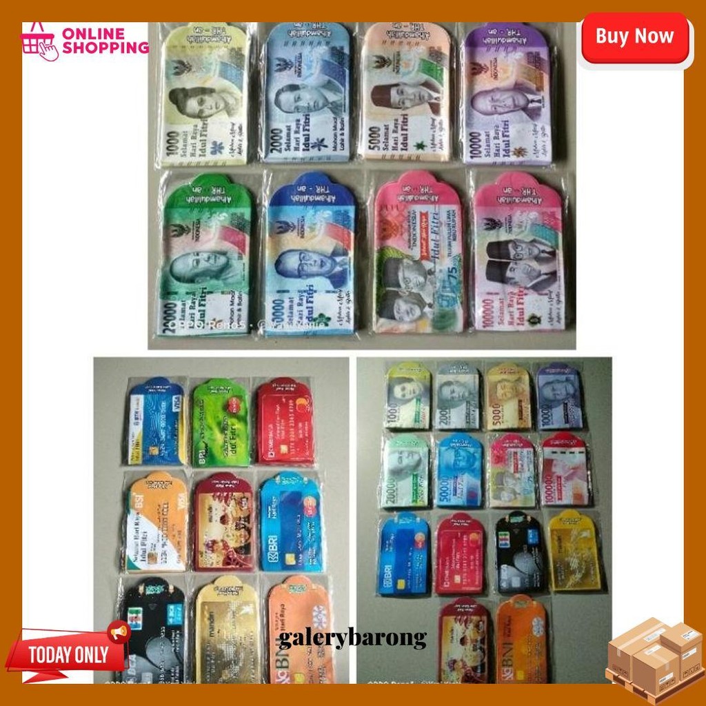 

Ecer 1.000 An Amplop Lebaran Siap Pakai /Sudah Di Lem Gratis Ongkir