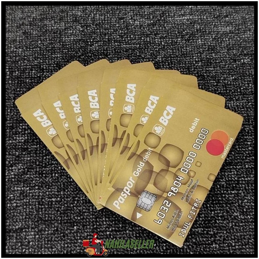 

Angpau Atau Amplop Lebaran Motif Atm Isi 100 Pcs Cod