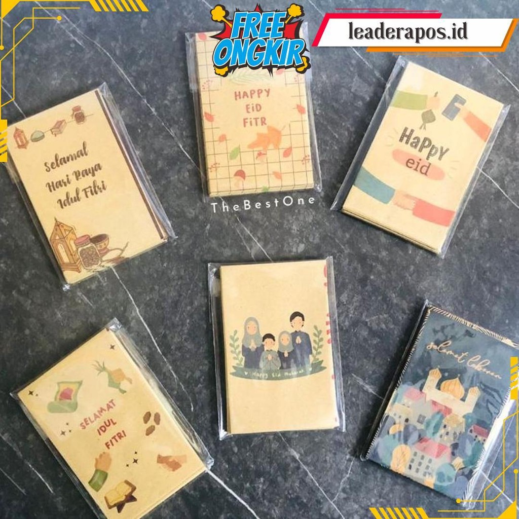 

10 Lembar Amplop Lebaran Coklat 6,5 X 10,5 Cm [ Thebestone ] Terlaris