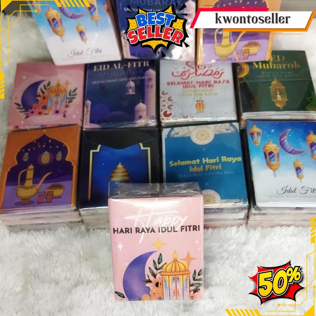 

Amplop Lebaran Premium Mika Vintage 100 Pcs Original Produk