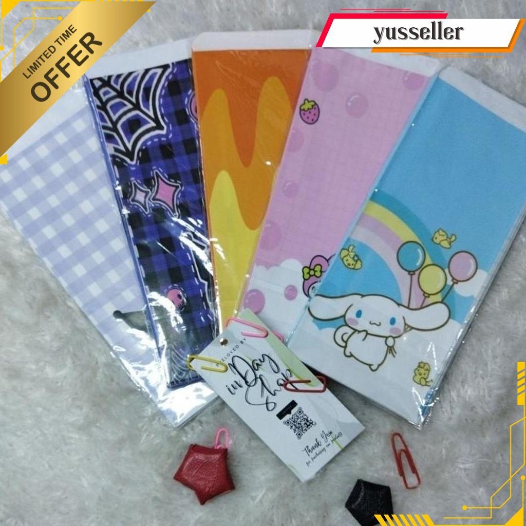 

(10Pcs) Amplop Lebaran 7X16Cm | Inday Shop Cod