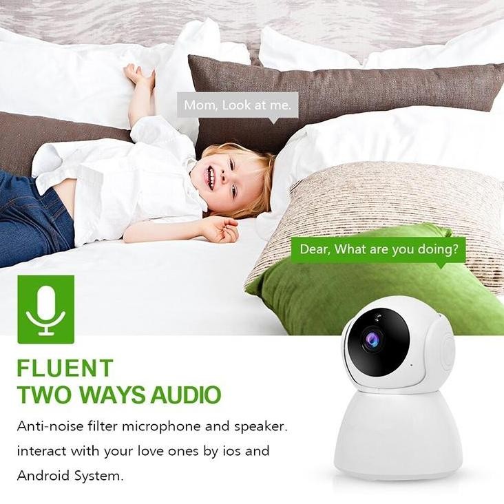 TY69 Snowman V380 pro cctv mini Smart Indoor IP Camera Full HD 1440P 3MP PTZ Kamera 360 Lihat Kamera