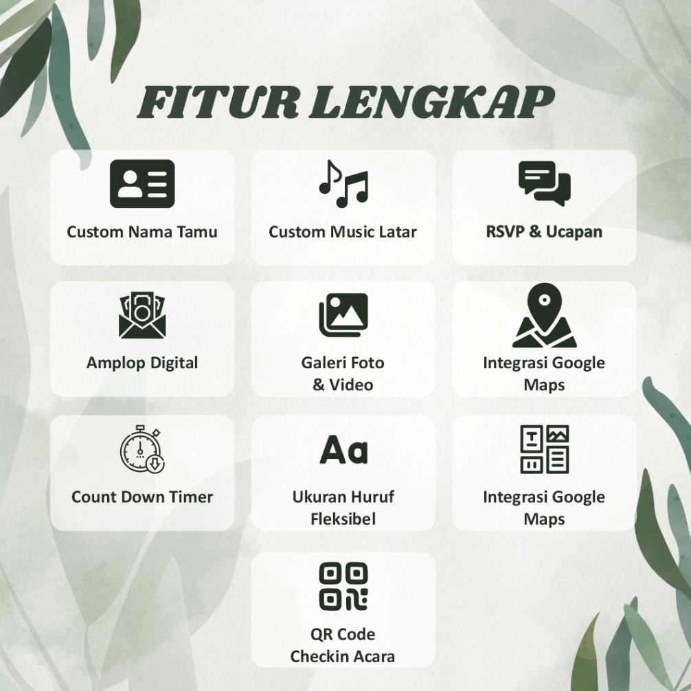 Undangan Web Digital - Undangan Pernikahan Website Online, undangan pernikahan aesthetic, undangan p