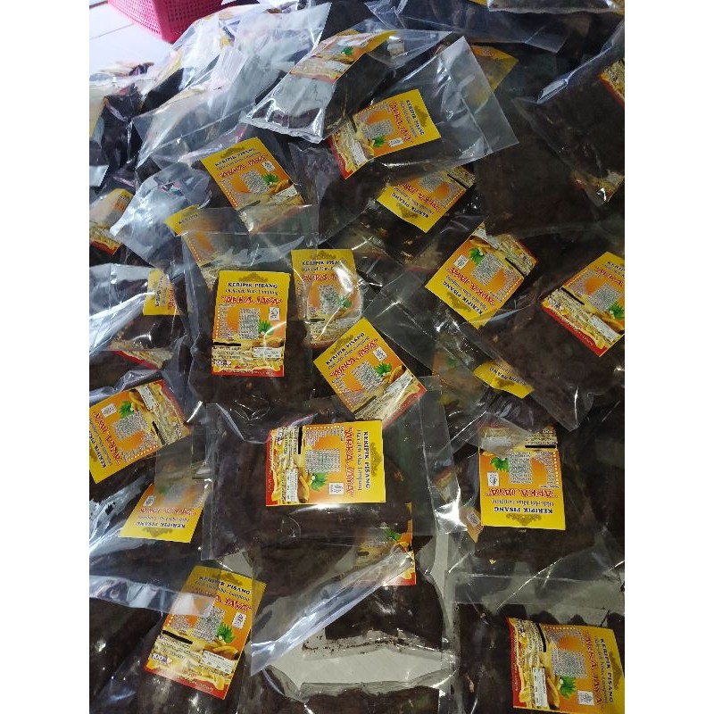 

HOT keripik pisang varian rasa 200g