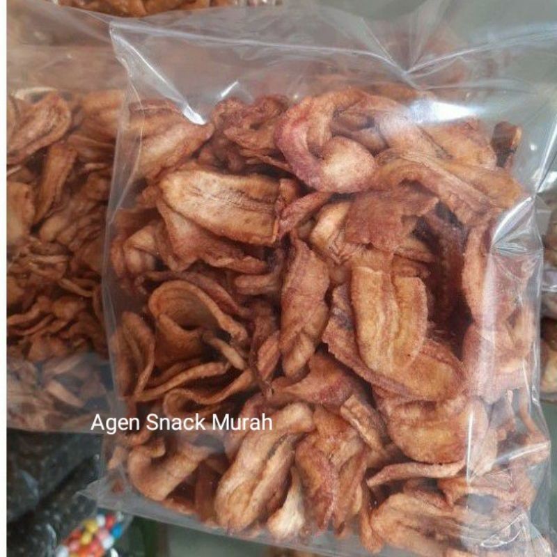 

TERMURAH PISANG SALE KERING 200GR /KERIPIK PISANG KERING/KRIPIK RENYAH/AGEN SNACK