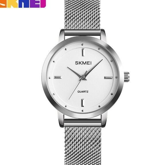 Jam Tangan Wanita Mei 1528 Analog Tali Pair Jam Tangan Analog Mei