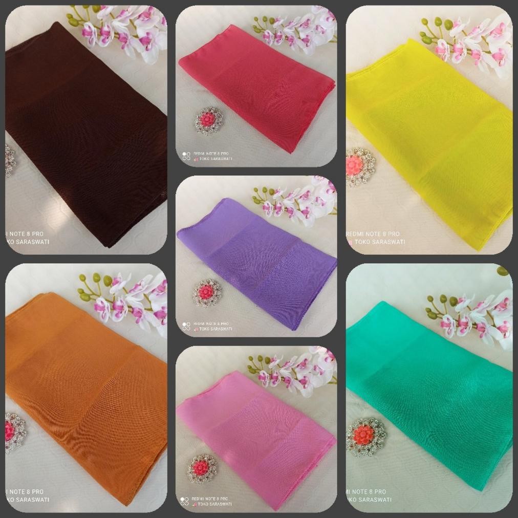 Selendang bali sifon obi sifon selendang warna selendang kebaya