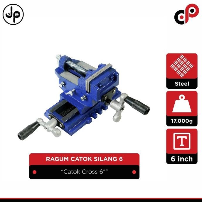 New Stock Ragum Catok Silang 6" | Catok Cross 6"