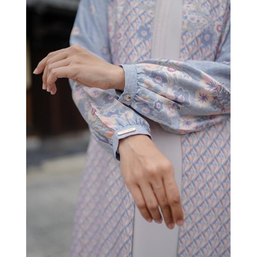 Cherise Dress - 3 Warna | Zysku Xena | Gamis Lengan Panjang Wanita Raya Busui Friendly Terbaru