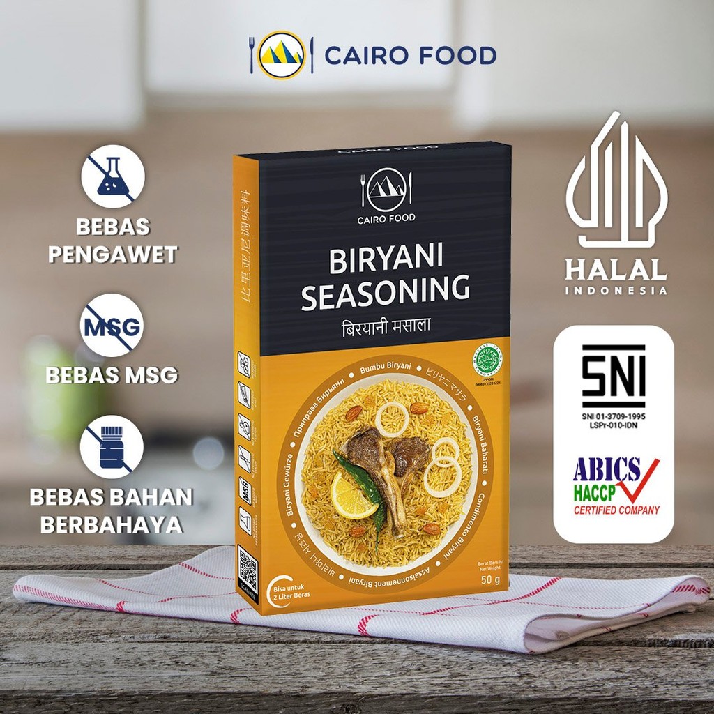 

Bumbu Biryani Non MSG - Cairo Food