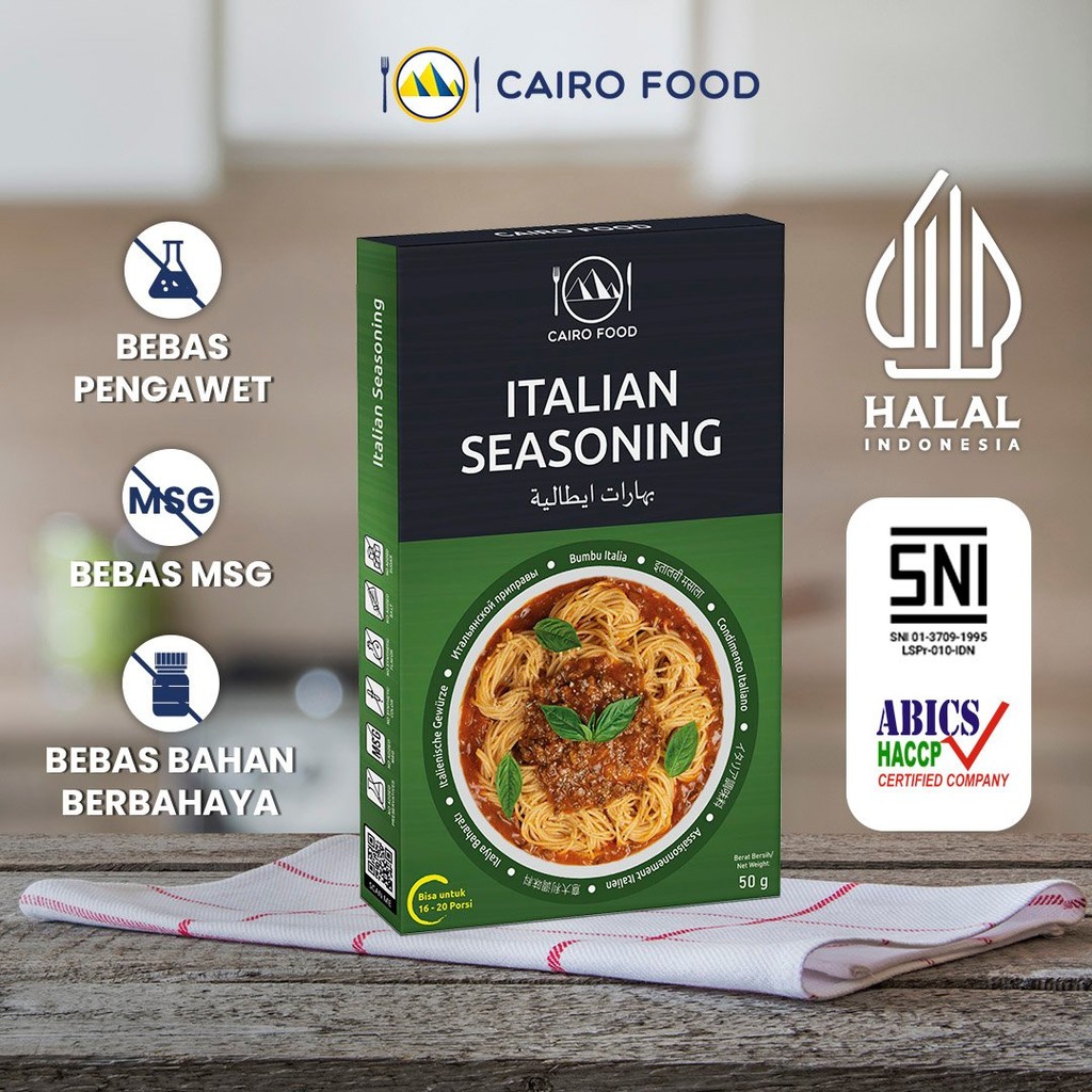 

Bumbu Italia Non MSG - Cairo Food