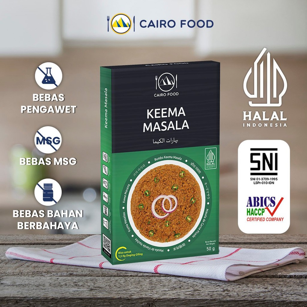 

Bumbu Keema Masala Non MSG - Cairo Food