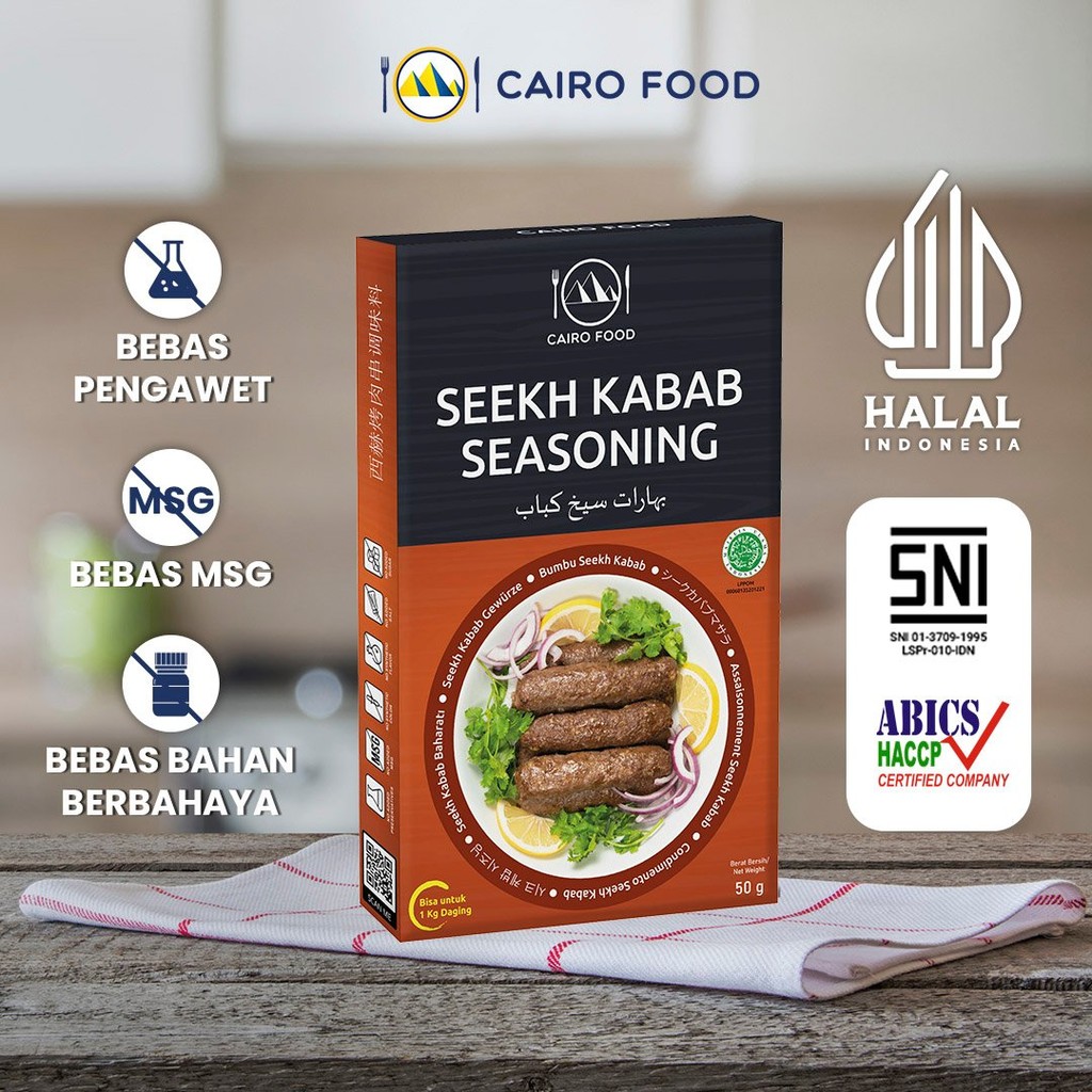 

Bumbu Seekh Kabab Non MSG - Cairo Food