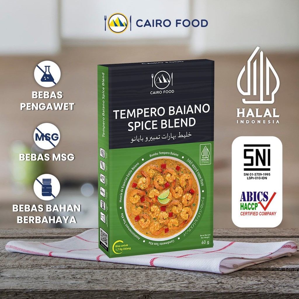 

Bumbu Tempero Baiano Non MSG - Cairo Food