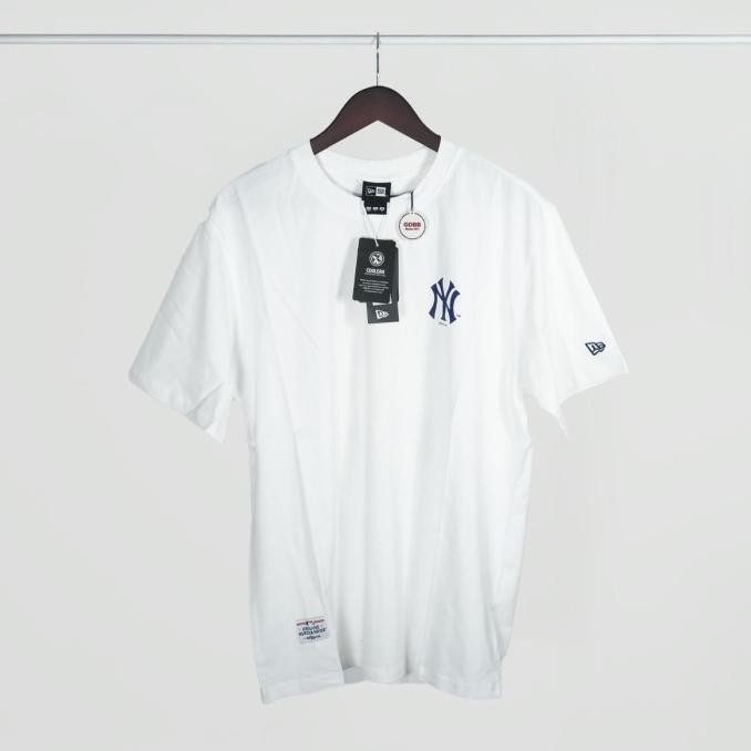 Tshirt MLB NY New York New Yankees Good Burger Good Life White Tee Terlaris