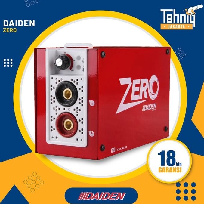 MESIN LAS LISTRIK - TRAFO LAS 900 WATT DAIDEN ZERO INVERTER WELDING