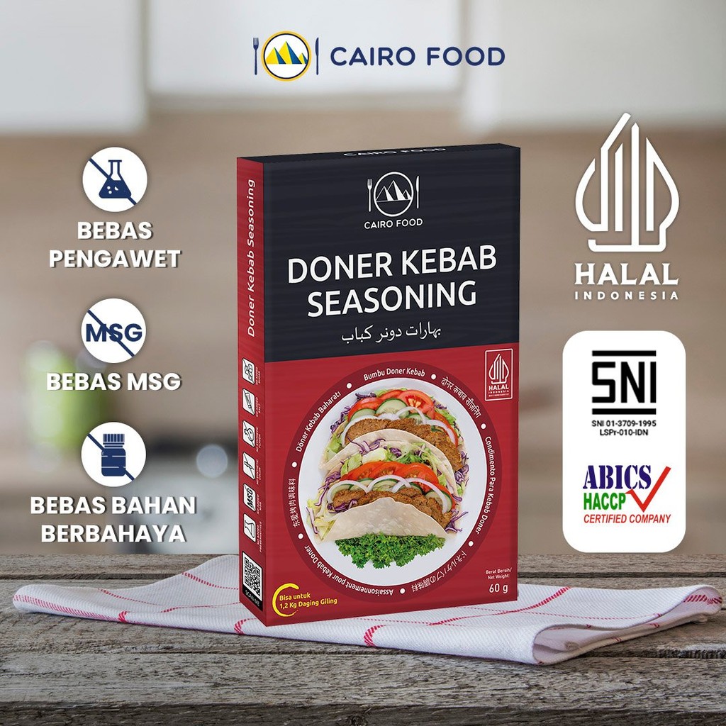 

Bumbu Doner Kebab Non MSG - Cairo Food