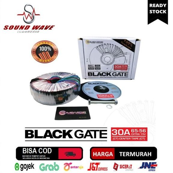 TRAFO TOROIDAL 30A CT 56-65V BLACKGATE DONAT