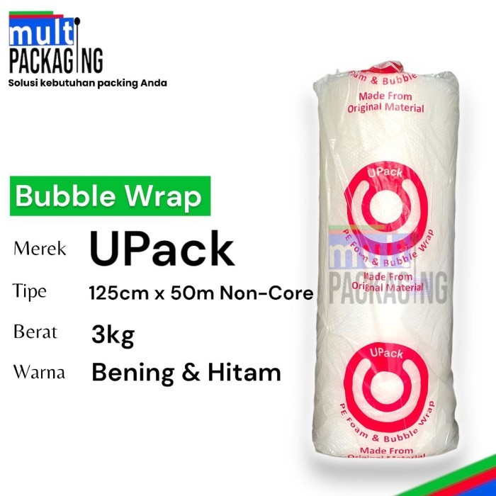 

Bubble Wrap Upack 125 Cm X 50 M