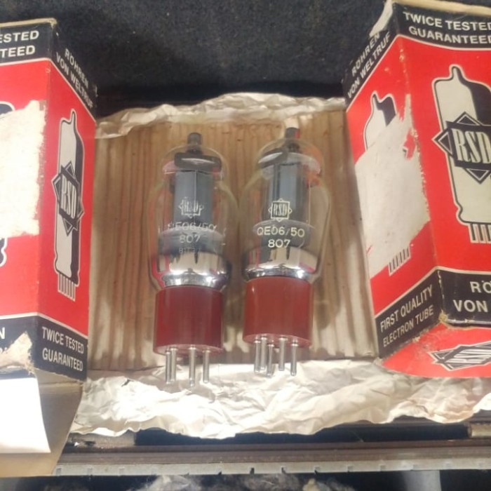 

HOT SALE! Tube 807 RSD NOS/NIB PAIR