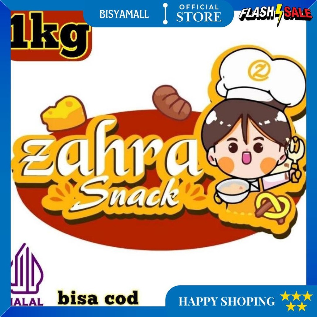 

1Kg Keripik Tempe Sagu Original Renyah Cemilan Snack Zahra D Termurah