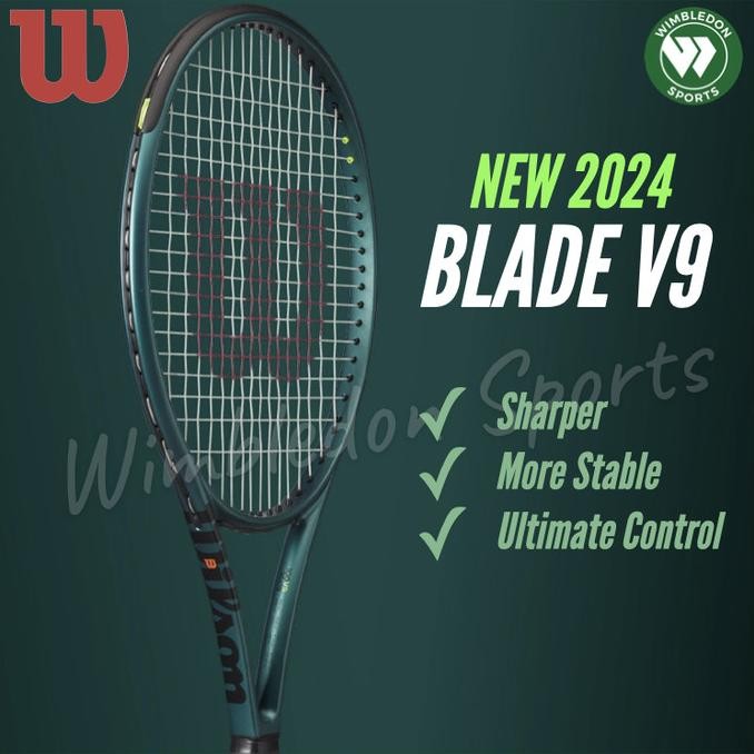 Raket Tenis Wilson Blade v9 / Raket Wilson Blade 98/100/100L/100UL v9 TS
