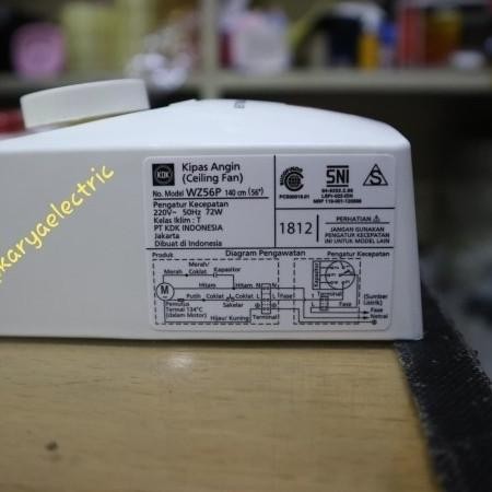 Switch KDK / Saklar ceiling fan 56 inch ORIGINAL 100%