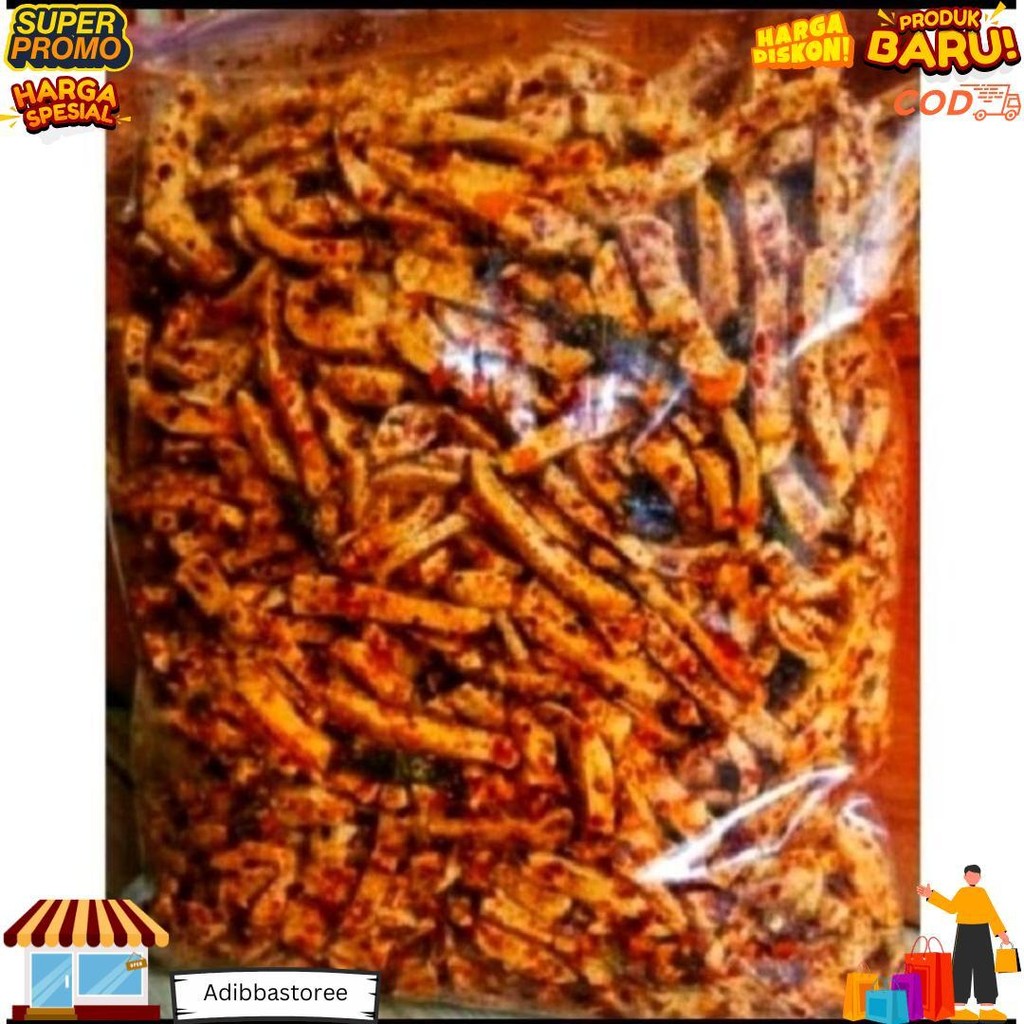 

Basreng Pedas Daun Jeruk 1000G D Best Seller