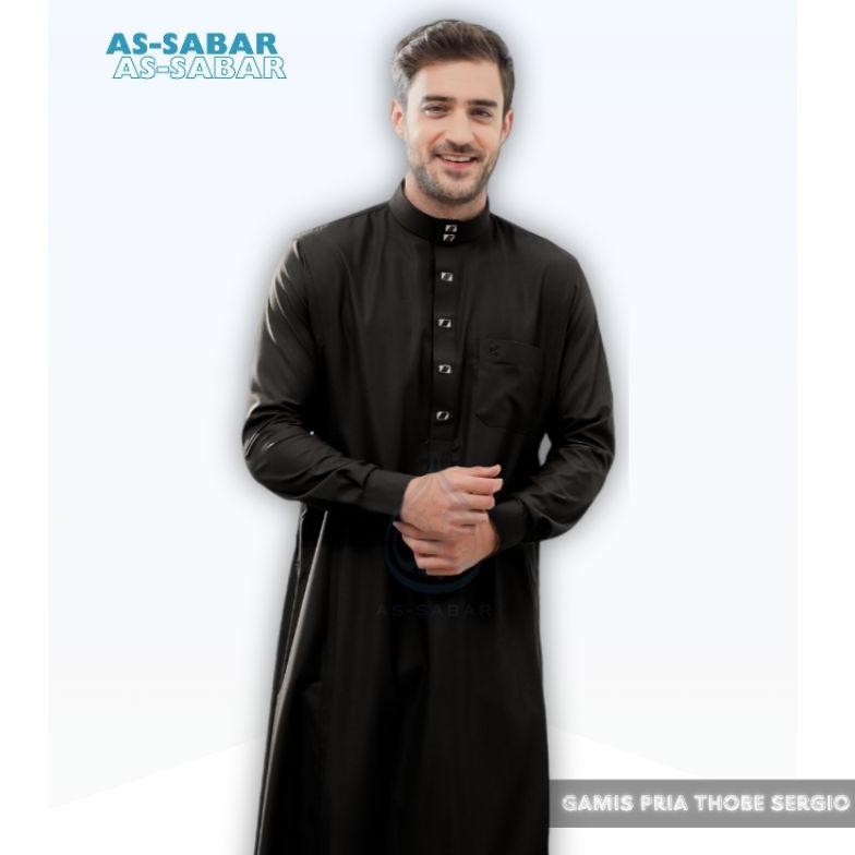 JAKALA ASSABAR - GAS PRIA BAJU GAS KOKO PRIA PAKAIAN ISLA LAKI LAKI JUBAH MODERN ELEGAN TREND JUBAH 