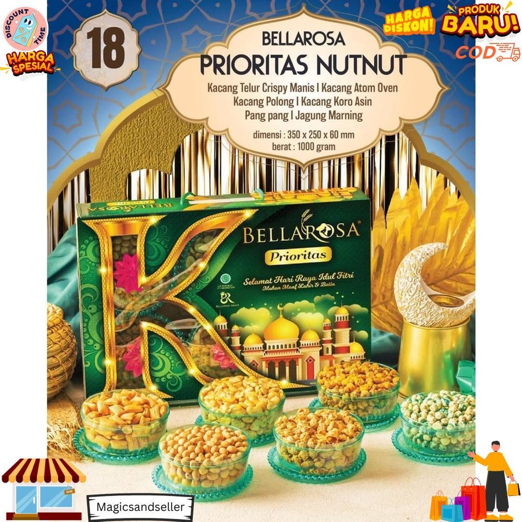 

Promo Paket Prioritas Nut Nut Kue Lebaran Bellarosa Aneka Kacang D Promo Puncak