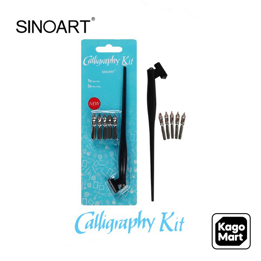 

Sinoart Dip Pen Calligraphy Set Pulpen Kaligrafi