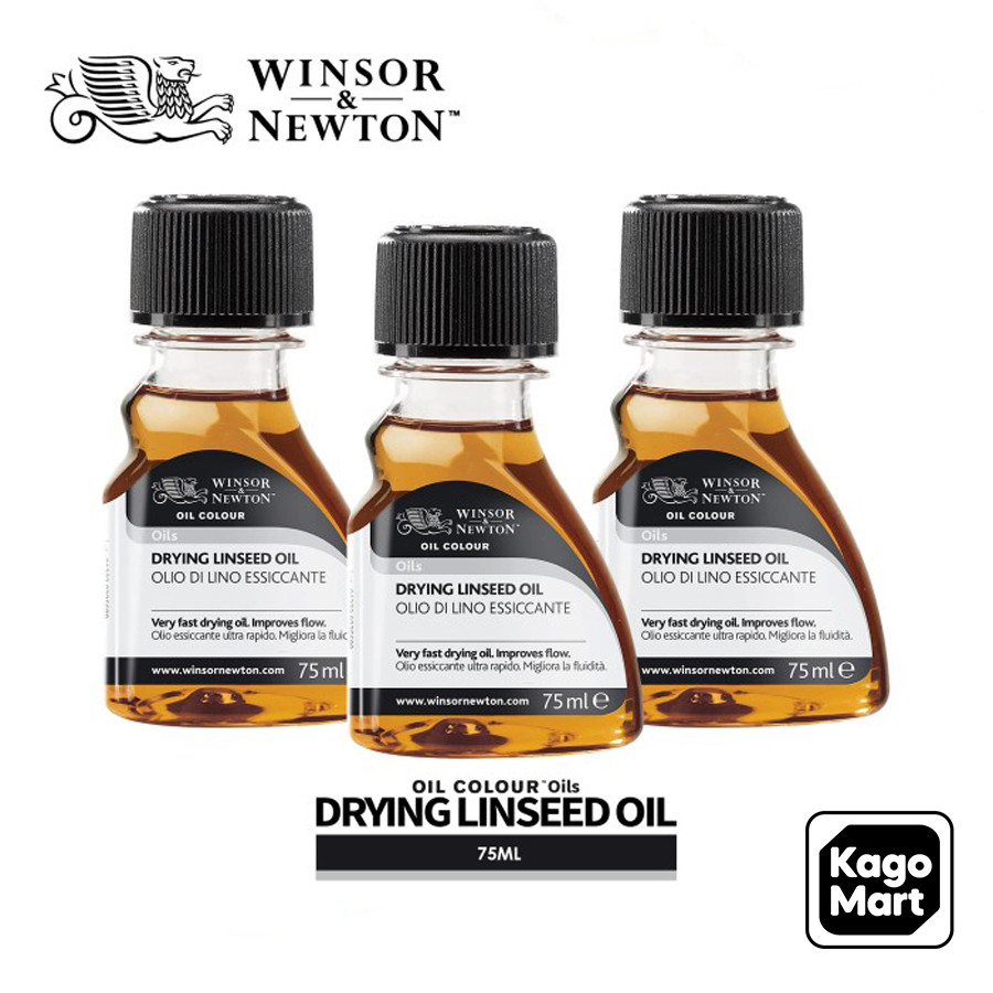 

Winsor & Newton Drying Linseed Oil Painting Medium Cat Minyak