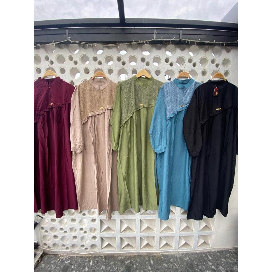 Brukat Dress Mix Pololinen Premium By Mdhomefashion