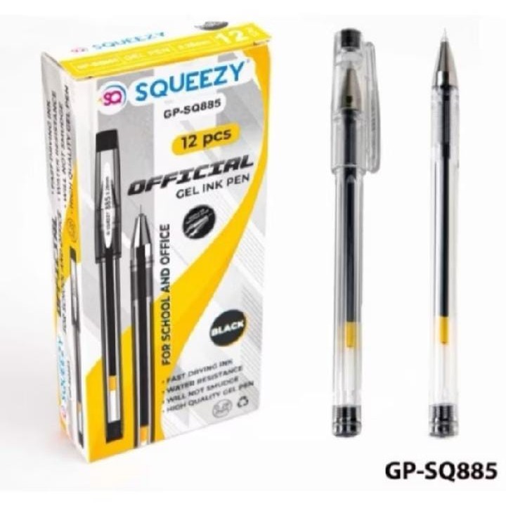 

HI TECH SQUEEZY 0.28MM/PEN GEL HITECH HI-TECH Murah/ Hi tech H (1 PACK)