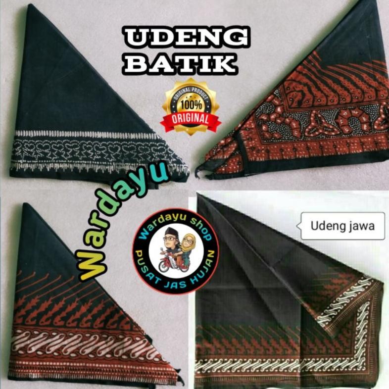 Slayer Iket Udeng Batik Segitiga / Udeng Slayer Segitiga Batik Kain Lembaran Blangkon