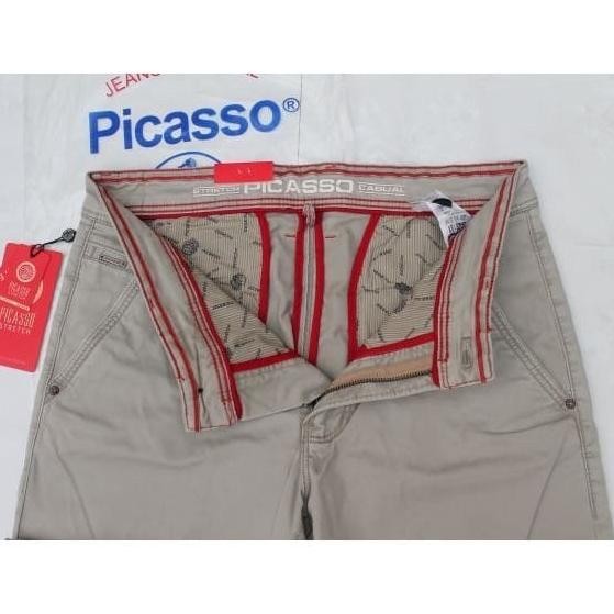 Celana Chinos Picasso Original Stretch Model Terbaru / picasso chinos