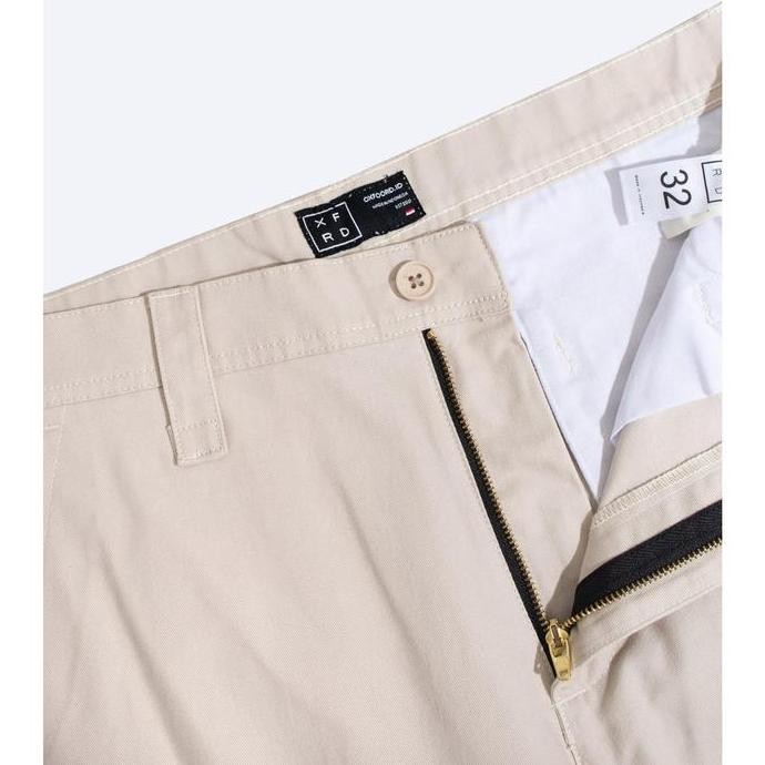 Wide Chino Pants White Cream